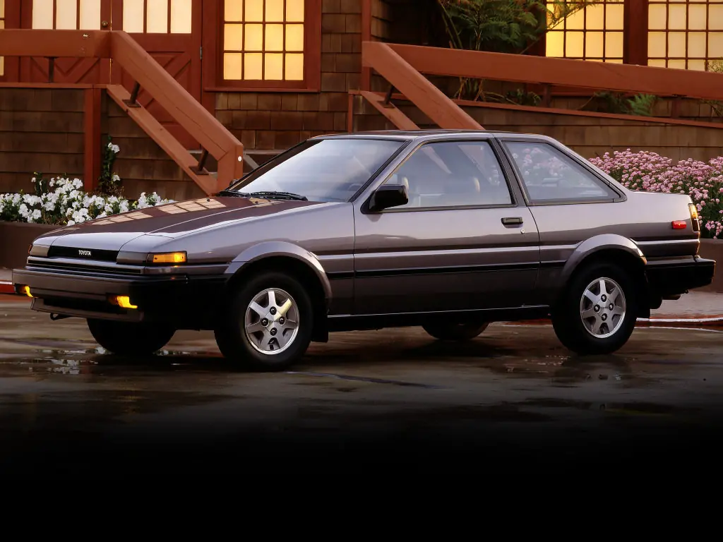 Toyota Corolla (AE85,  AE86, AE88) 5 поколение, купе (05.1983 - 07.1987)